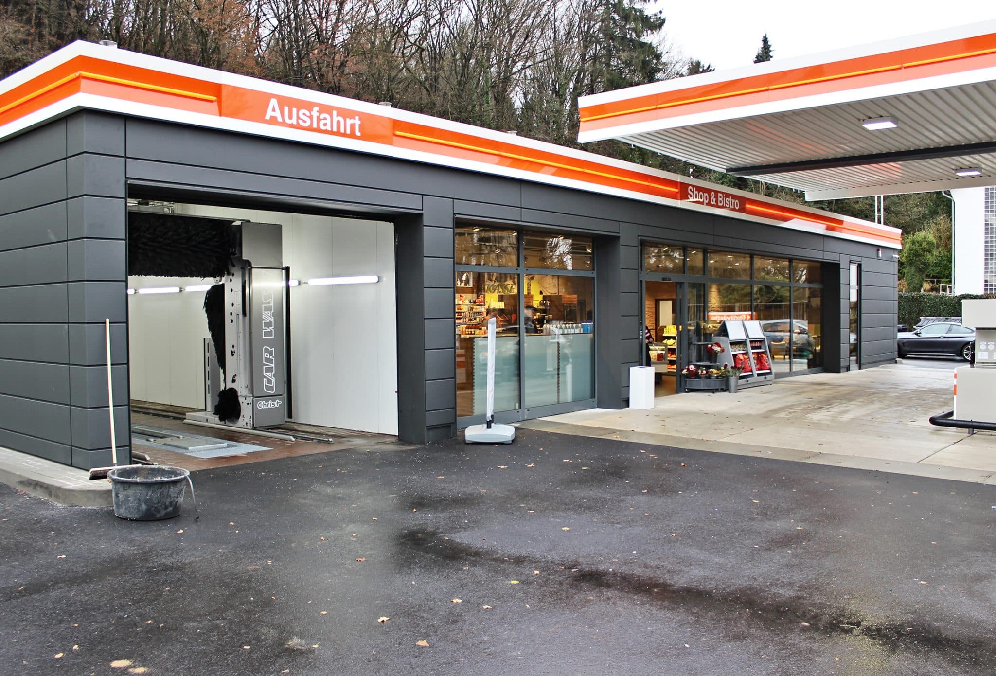 BFT Tankstelle in Lohmar mit neuem Gesicht
